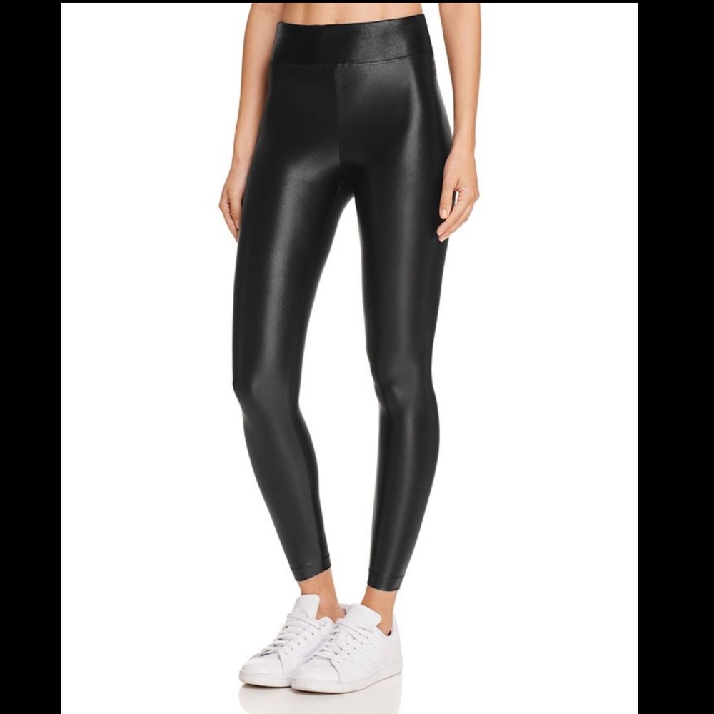 KORAL lustrous high rise leggings black sz S